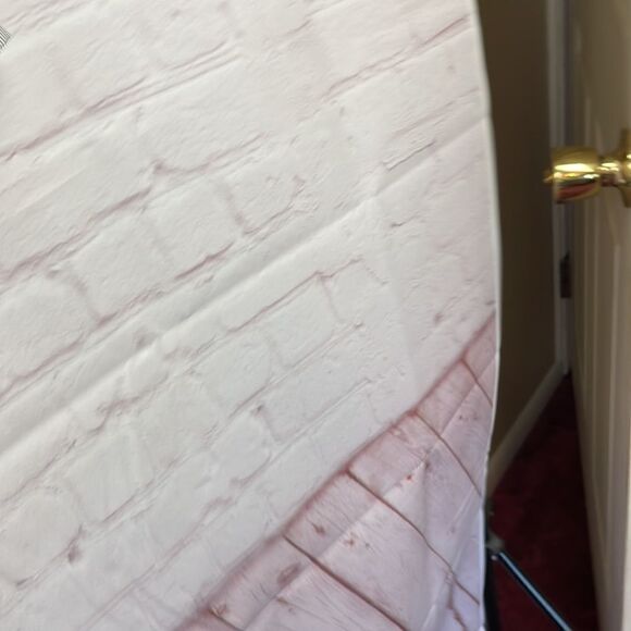 Alia. Black and white pin striped lightweight jacket/windbreaker.  Women's 18 - Picture 7 of 10